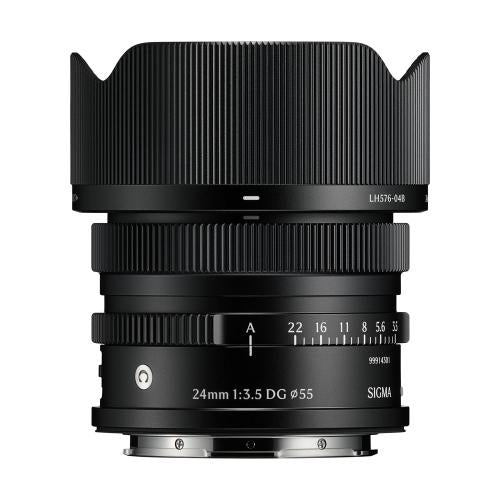 24mm F3.5 DG DN Contemporary Lマウント用 ブラック