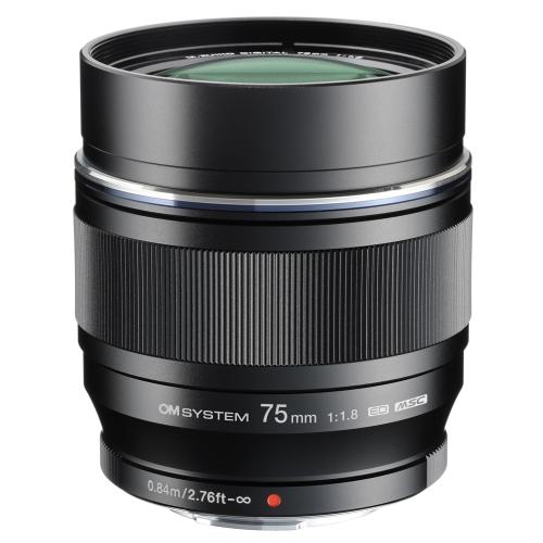 M.ZUIKO DIGITAL ED 75mm F1.8 ブラック