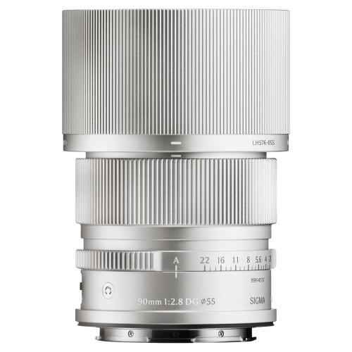 シグマ 90mm F2.8 DG DN Contemporary Lマウント用 シルバー
