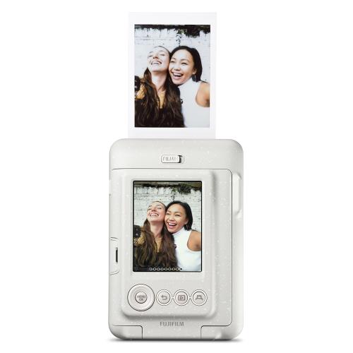 ハイブリッド インスタントカメラ instax mini LiPlay MISTY WHITE