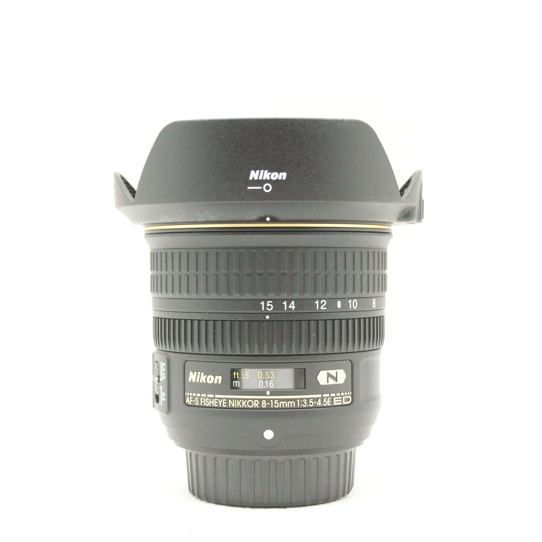 中古品 Nikon AF-S Fisheye 8-15mm F3.5-4.5 E ED【3月23日(土) youtube生配信でご紹介】