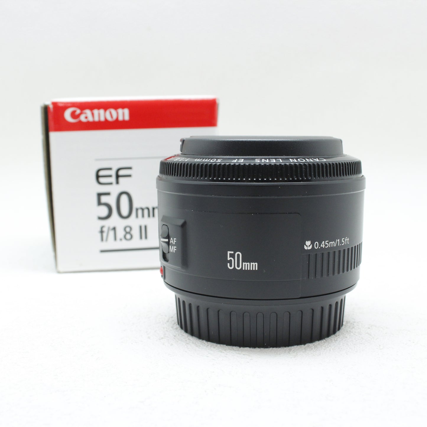 中古品 Canon EF 50mm F1.8 Ⅱ 箱付