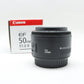 中古品 Canon EF 50mm F1.8 Ⅱ 箱付