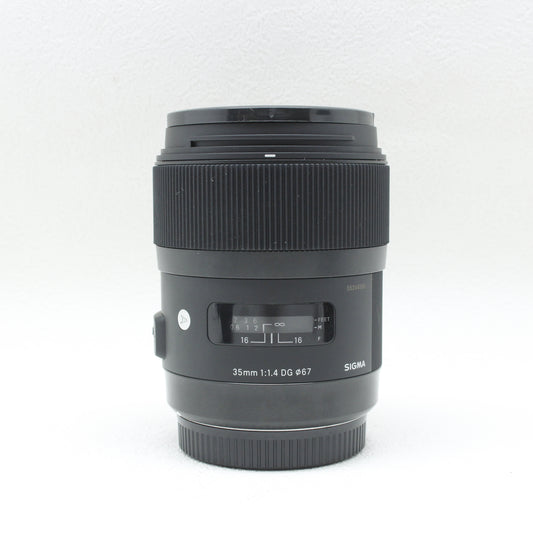 中古品 SIGMA 35mm F1.4 DG HSM (Canon用）