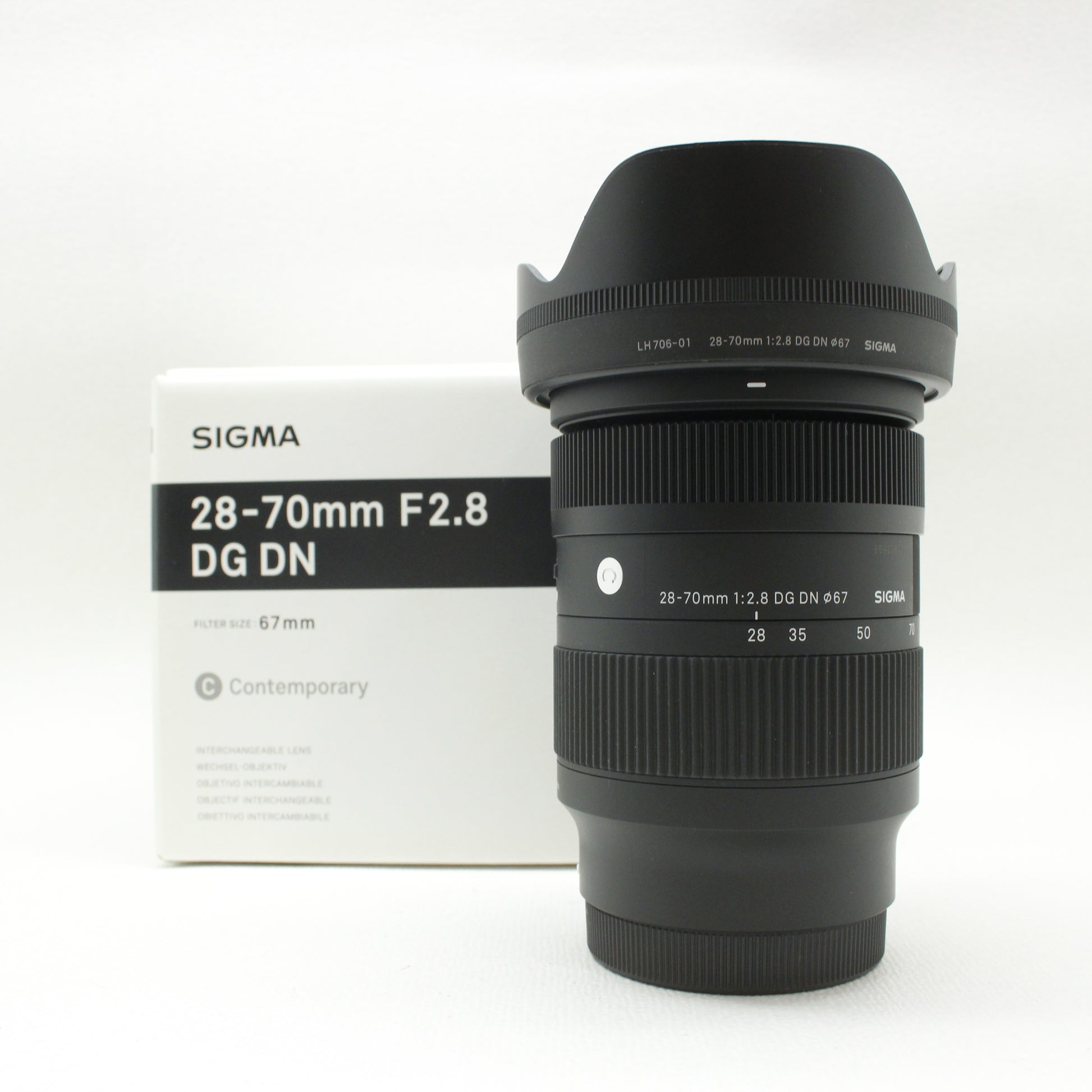 中古品 SIGMA 28-70mm F2.8 DG DN Eマウント【9月28日(土) YouTube生配信でご紹介】