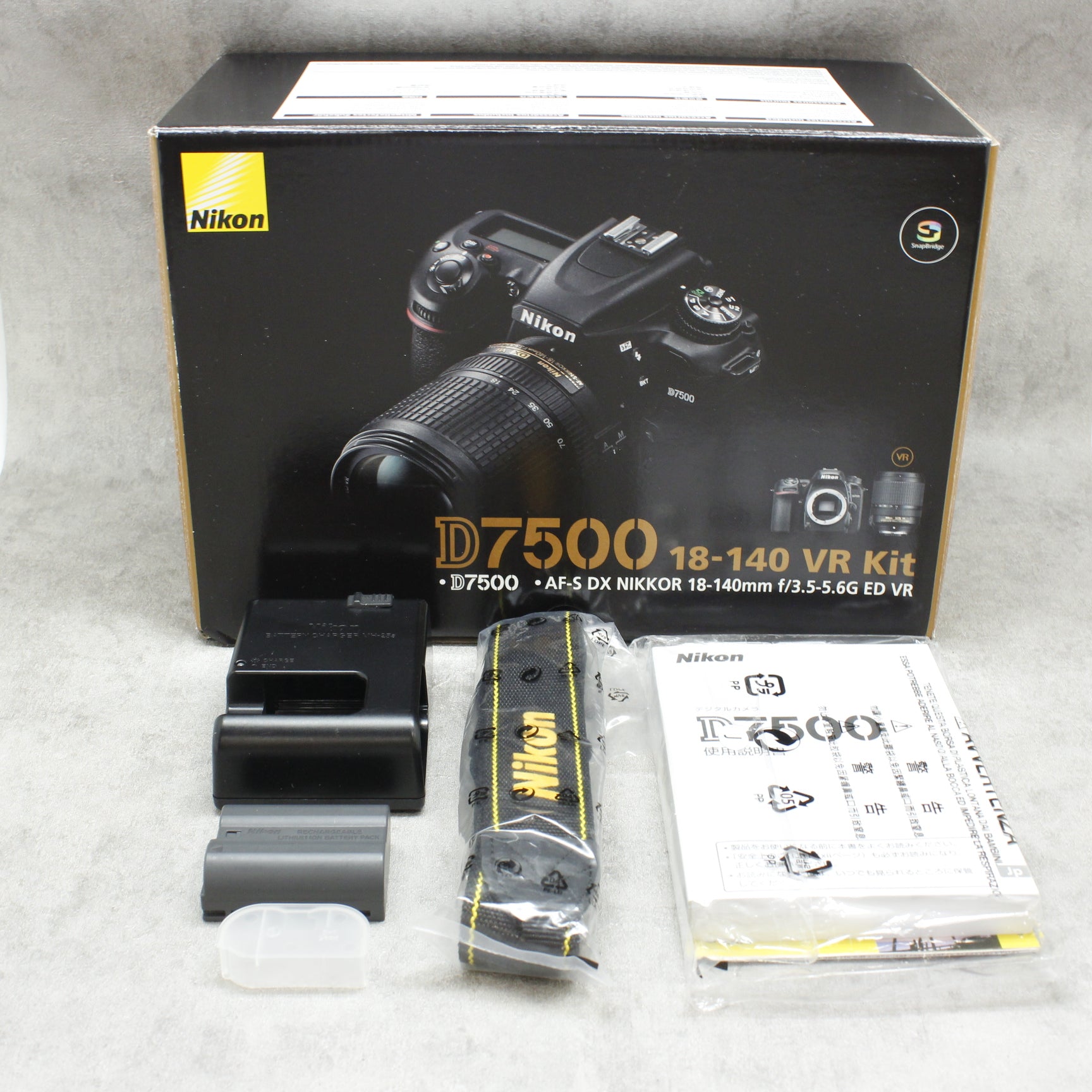 中古品 Nikon D7500 18-140 VR レンズキット ☆YouTube生配信で