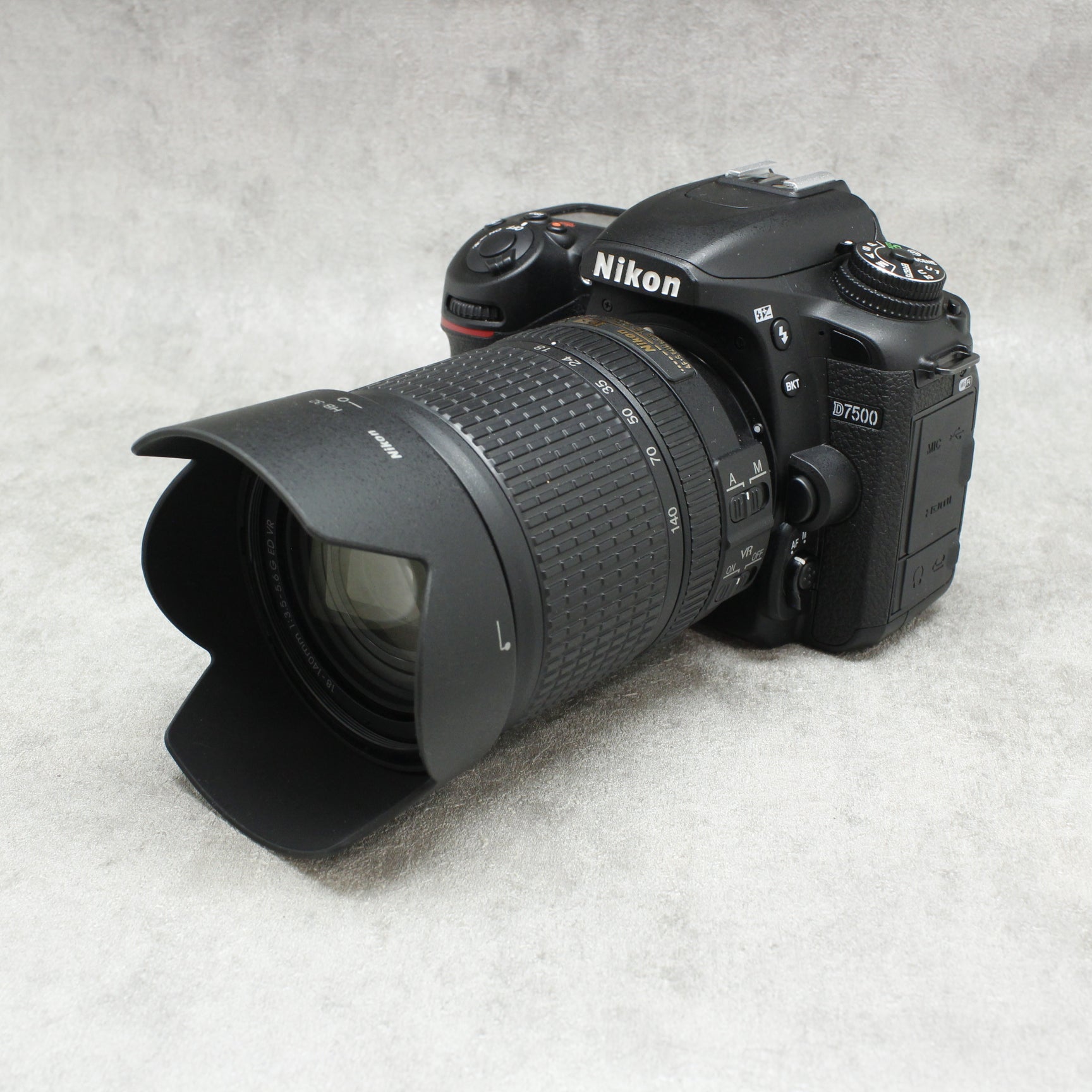 中古品 　Nikon D7500 18-140 VR レンズキット ☆YouTube生配信でご紹介☆