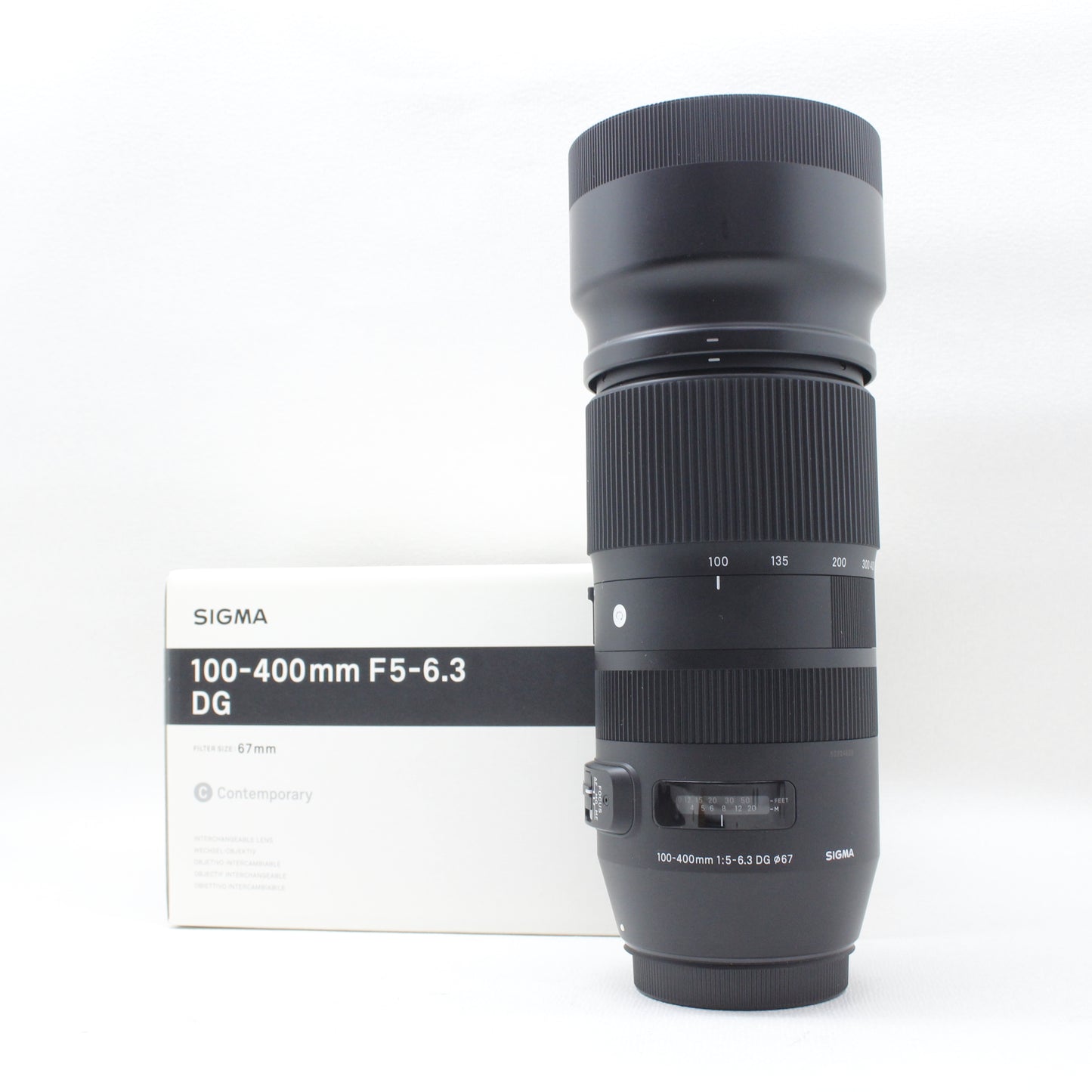 中古品  SIGMA 100-400mm F5-6.3DG contemporary (Canon FEマウント） 【10月26日(土)Youtube生配信でご紹介】