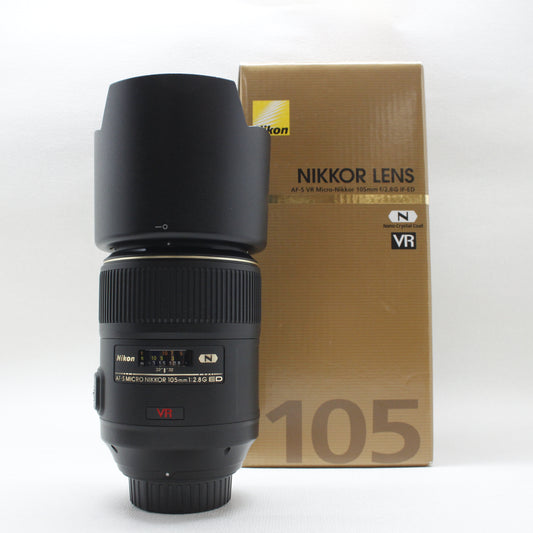 中古品 Nikon AF-S VR Micro-Nikkor 105mm F2.8 G【10月26日(土)Youtube生配信でご紹介】