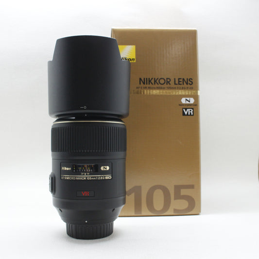 中古品 Nikon AF-S VR Micro-Nikkor 105mm F2.8 G【11月16日(土)Youtube生配信でご紹介】