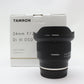 アウトレット品 タムロン 24mm F2.8 Di III OSD M1:2 ソニーEマウント用（Model F051SF）