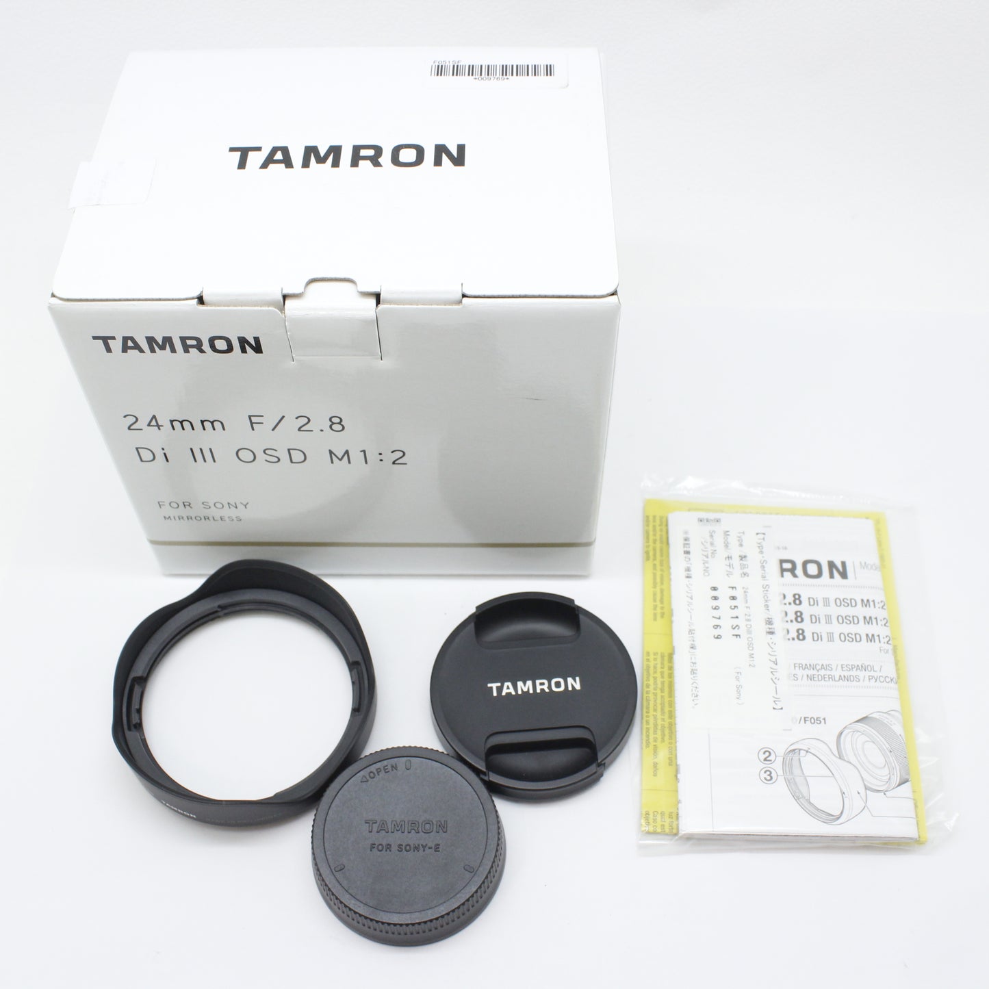 アウトレット品 タムロン 24mm F2.8 Di III OSD M1:2 ソニーEマウント用（Model F051SF）