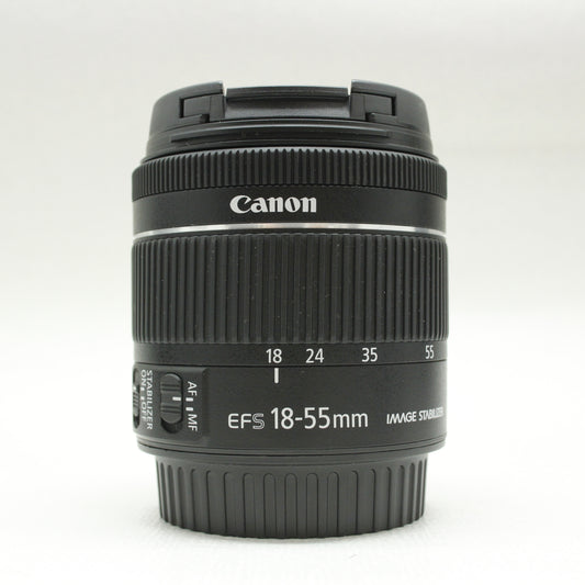 中古品  Canon EF-S18-55mm F4-5.6 IS STM