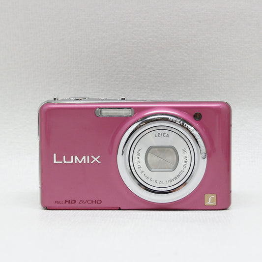 中古品 Panasonic LUMIX DMC-FX77ピンク