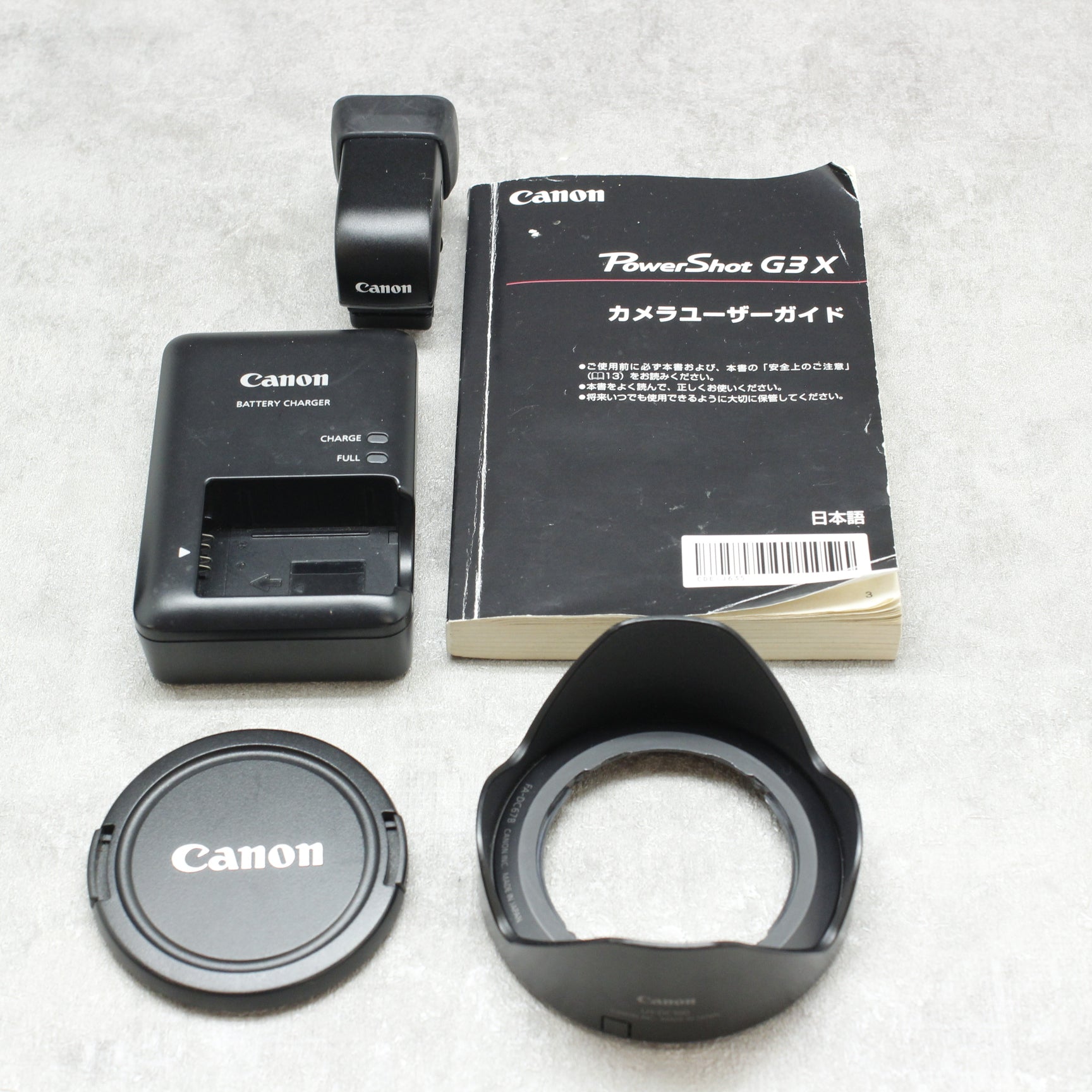 中古品 Canon PowerShot G3 X EVF KIT【5月27日(土)のYouTube生