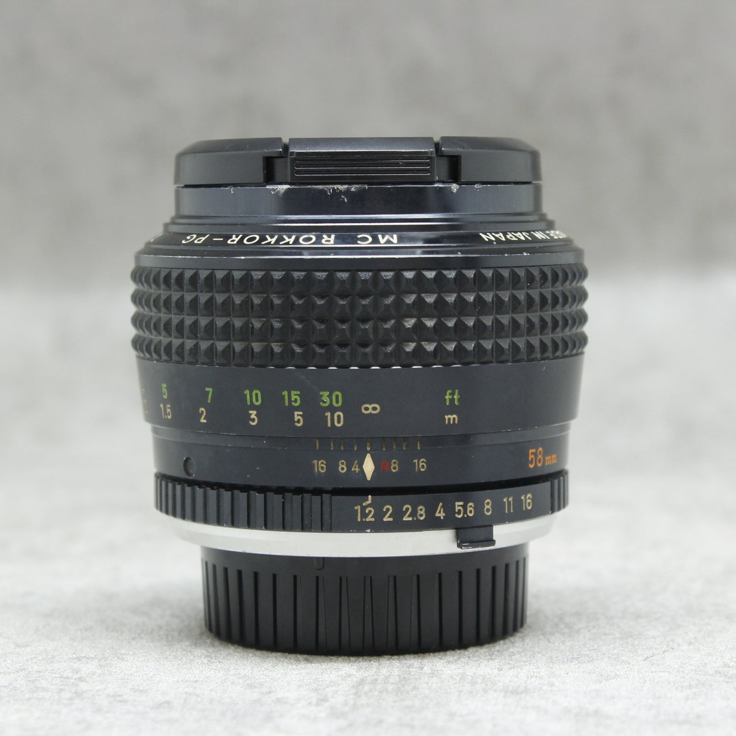 中古品 MINOLTA MC ROKKOR-PG 58mm F1.2【7月11日(火)のYouTube