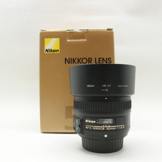 中古品 Nikon AF-S NIKKOR 50mm F1.8 G【9月28日(土) YouTube生配信でご紹介】