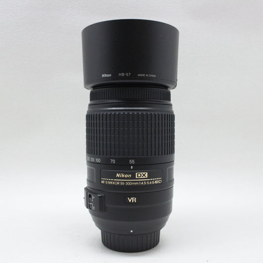 中古品 Nikon AF-S DX 55-300mm F4.5-5.6G ED VR