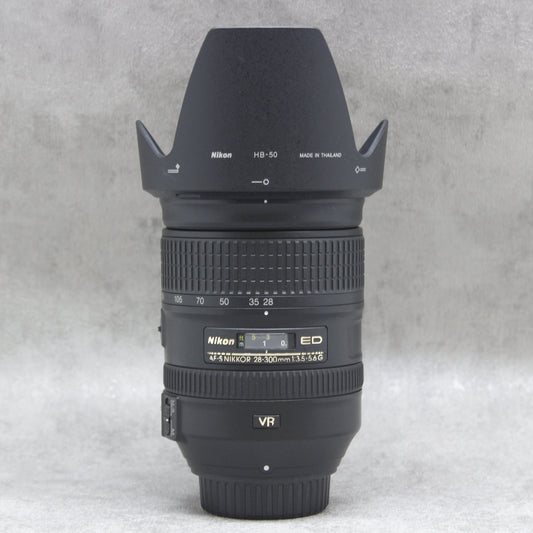 中古品 Nikon AF-S 28-300mm F3.5-5.6 G ED VR 【7月25日(火)のYouTube生配信でご紹介】