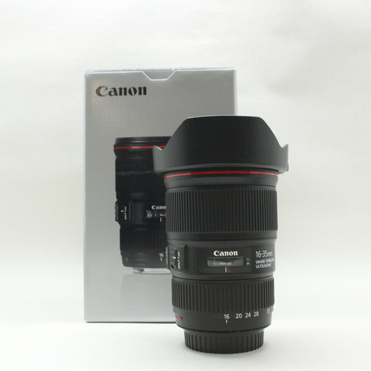 中古品 Canon EF 16-35mm F4L IS USM【10月19日(土) YouTube生配信でご紹介】