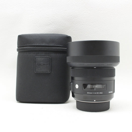 中古品 SIGMA 30mm F1.4 DC HSM Nikonマウント【6月1日(土) youtube生配信でご紹介】