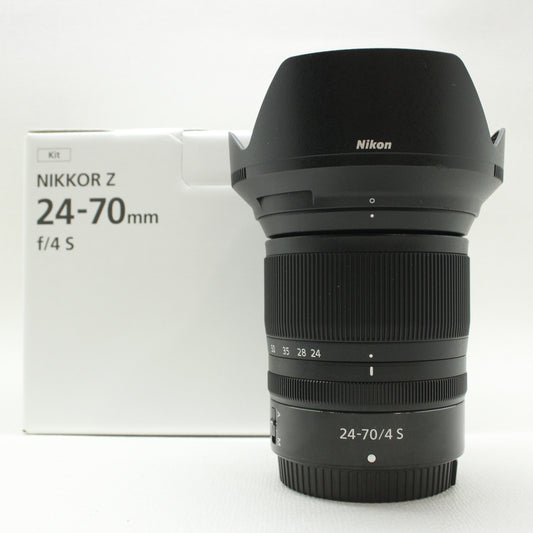 中古品  Nikon NIKKOR Z 24-70ｍｍ F4 S【10月8日(火) YouTube 生配信でご紹介】