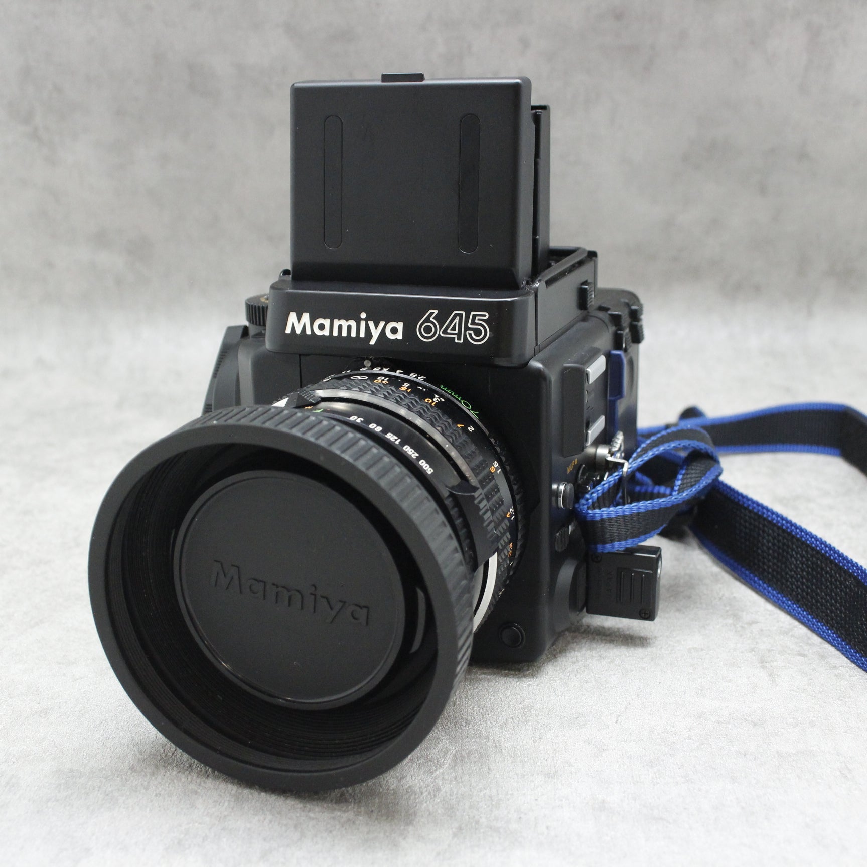 中古品 Mamiya M645 Super SEKOR C 70mm F2.8レンズセット 120フィルム