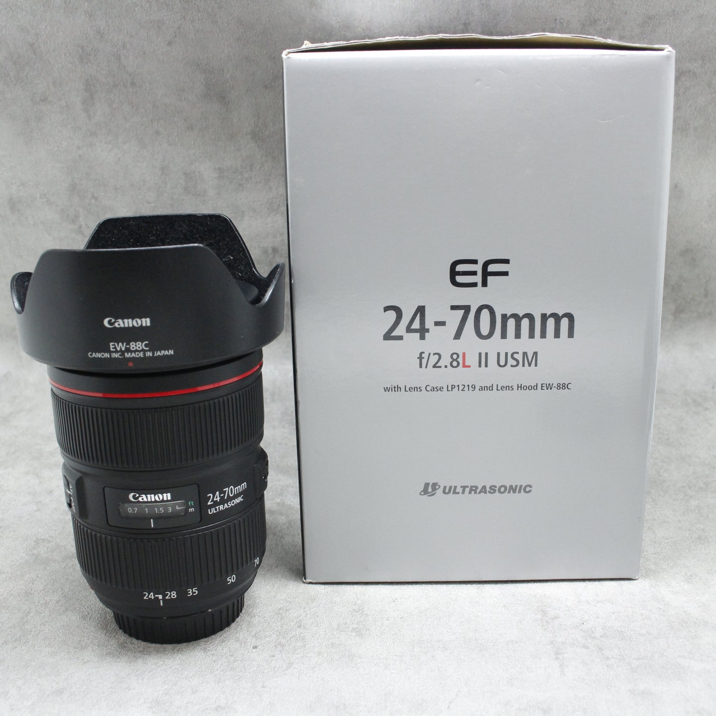 美品　Canon EF 24-70mm f2.8 L Ⅱ USMレンズ(ズーム)