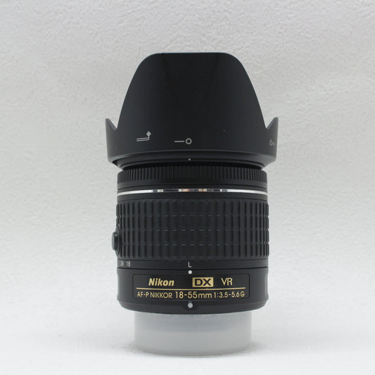 中古品 Nikon AF-P DX 18-55mm F3.5-5.6G VR