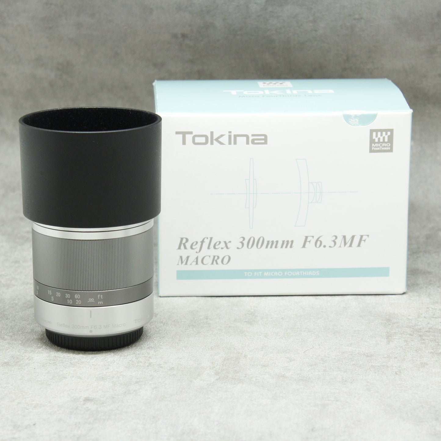 中古品 Tokina Reflex 300mm F6.3 MF MACRO 【マイクロフォーサーズ用 