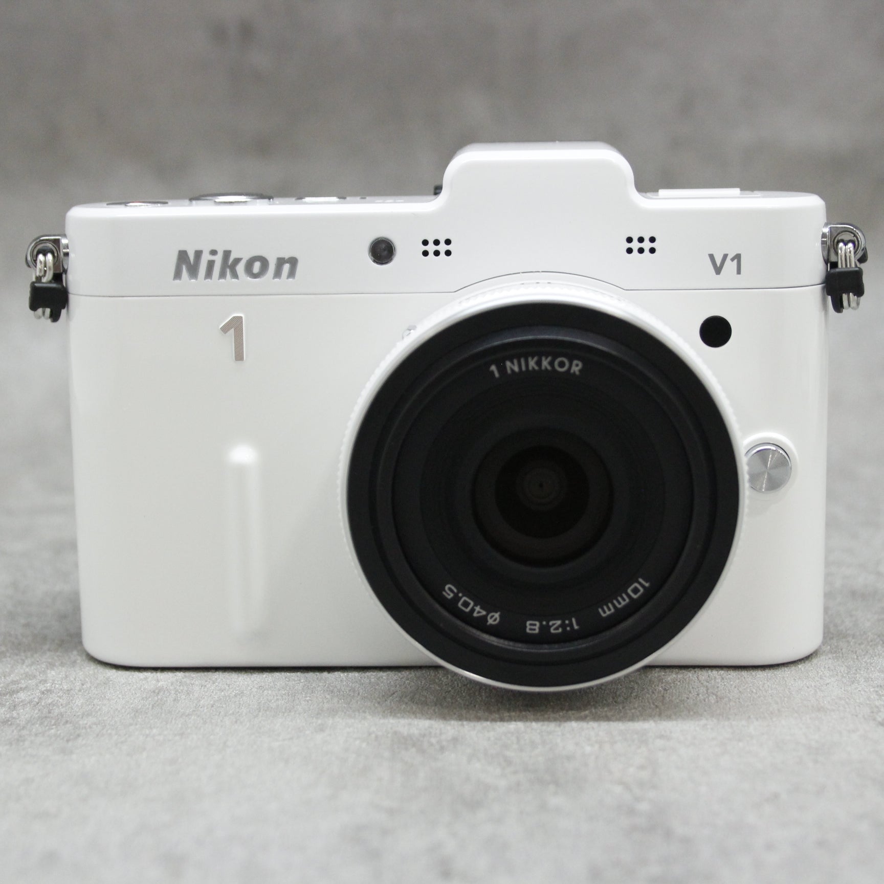 中古品 Nikon1 V1 薄型レンズキット ホワイト 【9月2日(土)のYouTube生