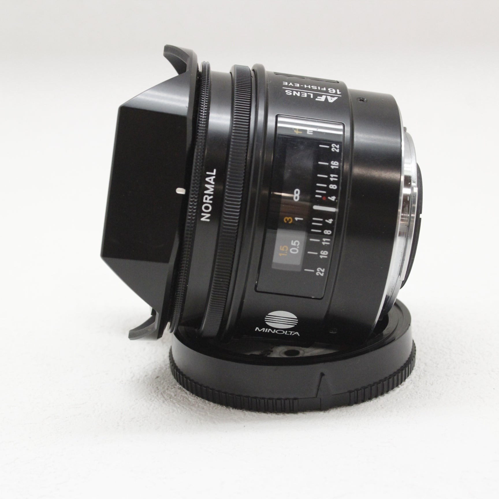 中古品 MINOLTA AF 16mm F2.8 FISH-EYE ☆11月2日(木)の