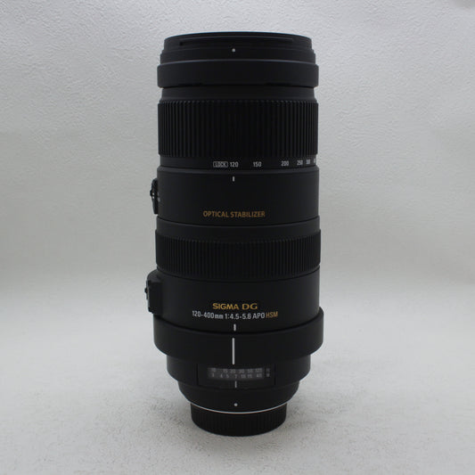 中古 SIGMA 120-400mm F4.5-5.6 DG OS HSM Fマウント