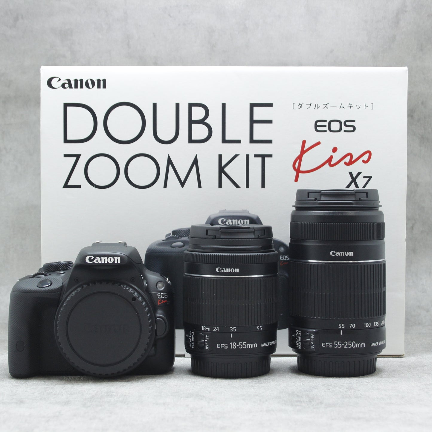 中古品 Canon EOS kiss X7 ダブルズームキット ☆10月12日(木)の