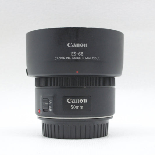 中古品 Canon EF 50mm F1.8 STM【12月7日(土)Youtube生配信でご紹介】