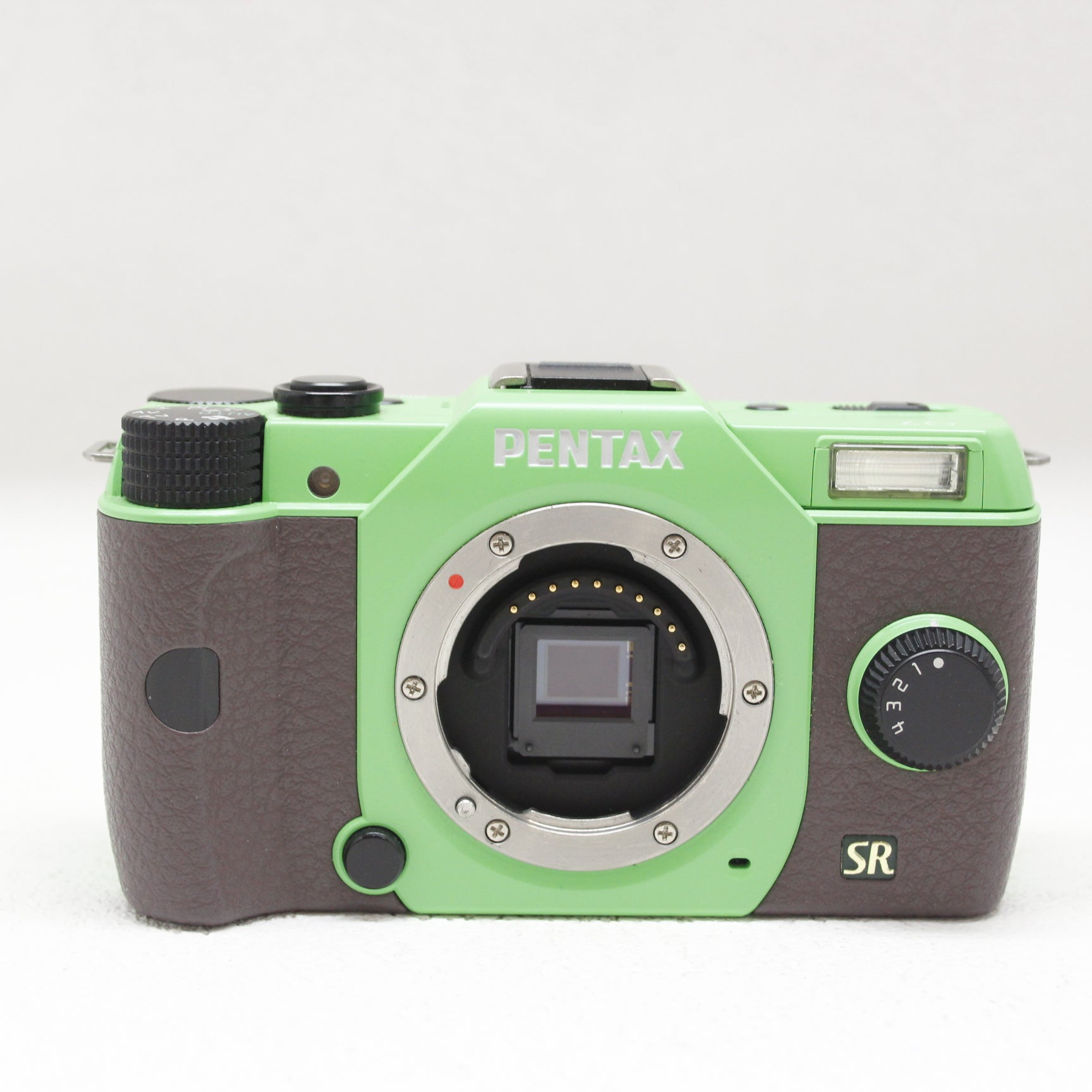 中古品 PENTAX Q7レンズキット （オーダーカラー） GR/BR【12月16日(土