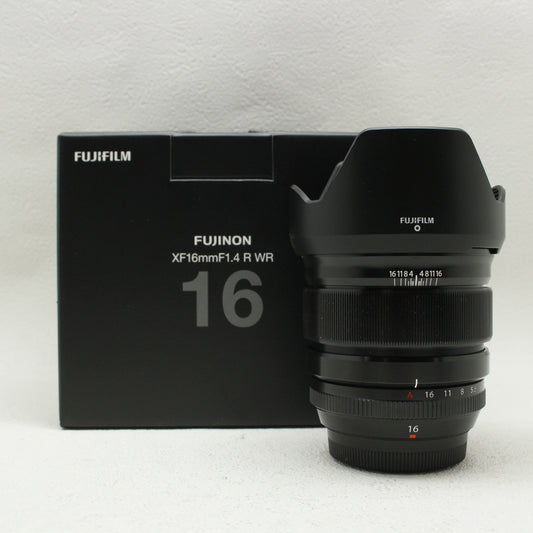 中古品 FUJIFILM XF16mm F1.4R WR【5月11日(土) youtube生配信でご紹介】