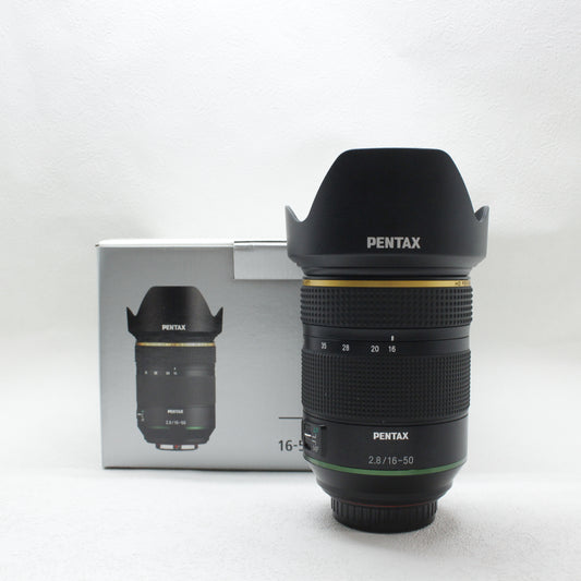 中古品 PENTAX HD PENTAX-DA 16-50mm F2.8 PLM AW【12月28日(土)Youtube生配信でご紹介】