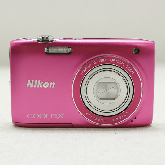 中古品 Nikon COOLPIX S3100 ピンク