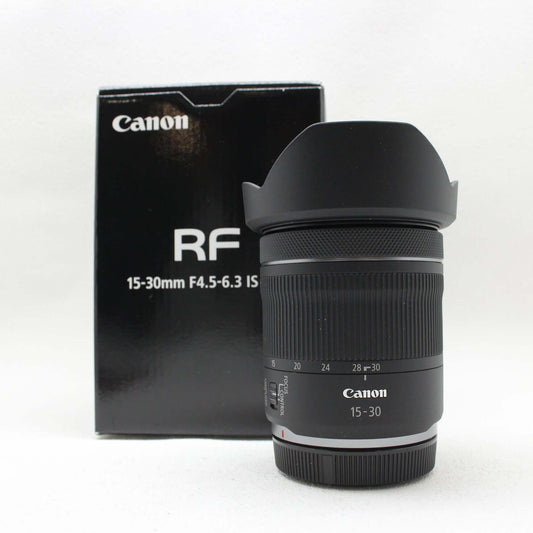 中古品 Canon RF 15-30mm F4.5-6.3 IS STM【4月6日(土) youtube生配信でご紹介】