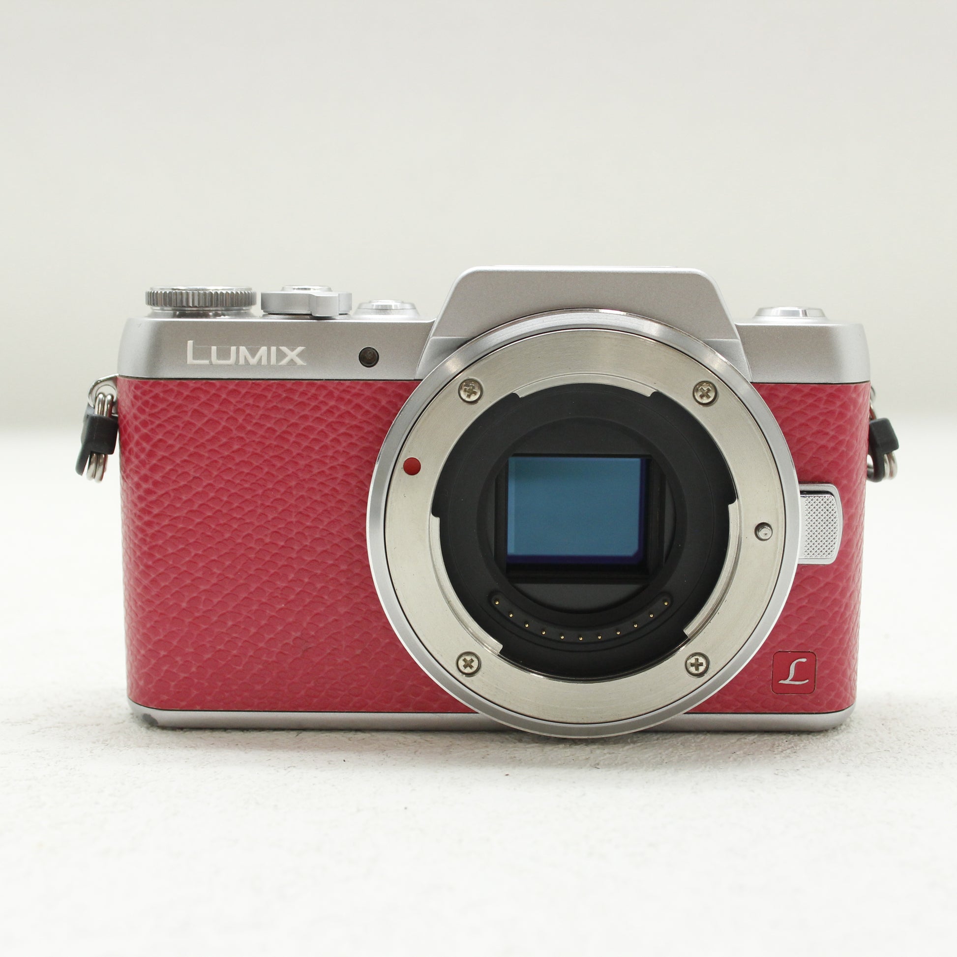 中古品 Panasonic LUMIX DMC-GF7 ボディピンク