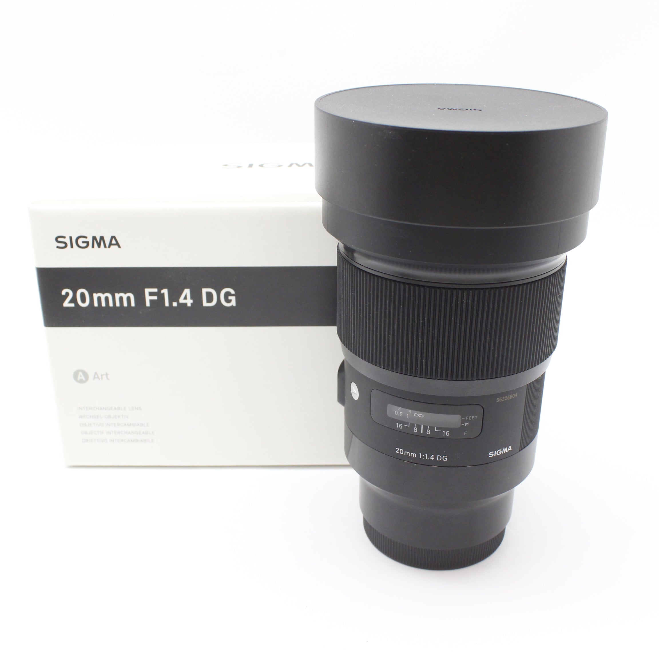 中古 SIGMA 20mm F1.4 DG HSM Art ソニーE用