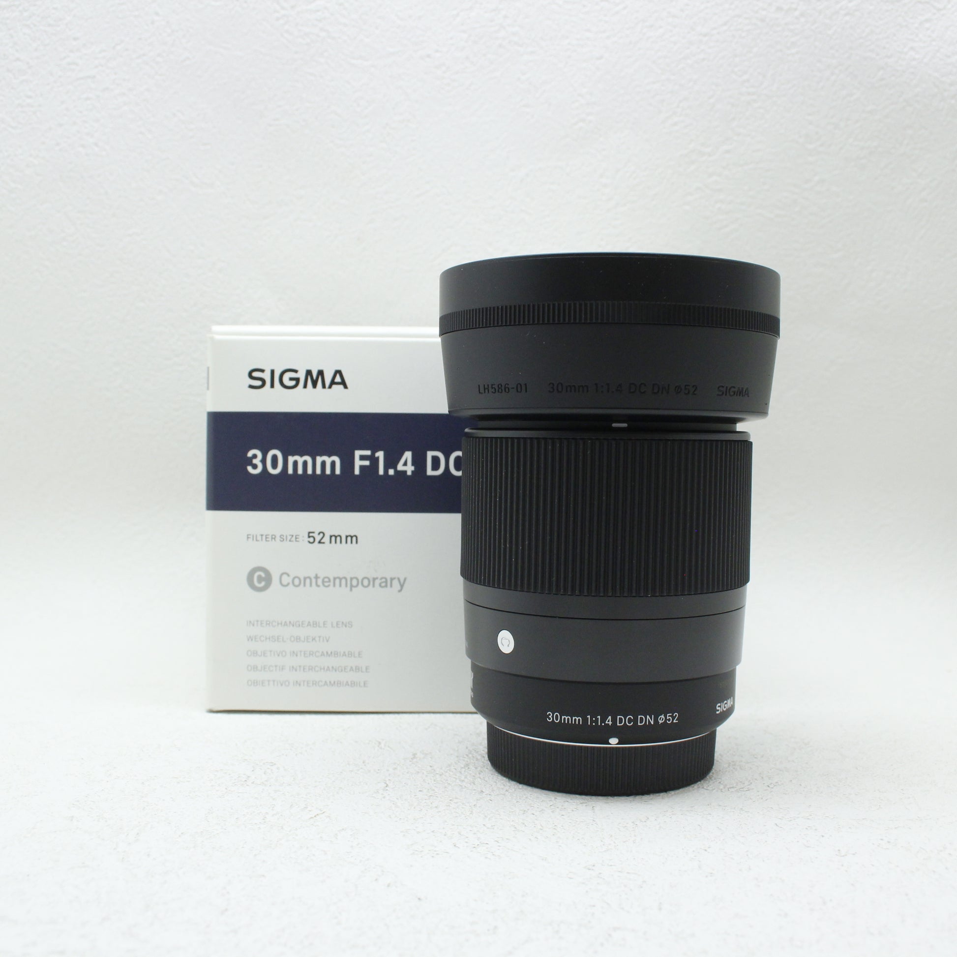 【セール】SIGMA 30mm F1.4 マイクロフォーサーズ用 元箱あり美品 新品)SIGMA (シグマ) Contemporary 30mm F1.4 DC DN (マイクロ