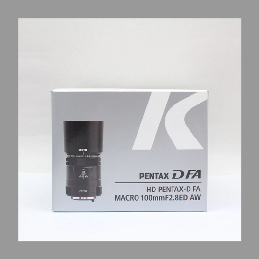 アウトレット品/未開封 PENTAX HD PENTAX-D FA MACRO 100mm F2.8 ED AW