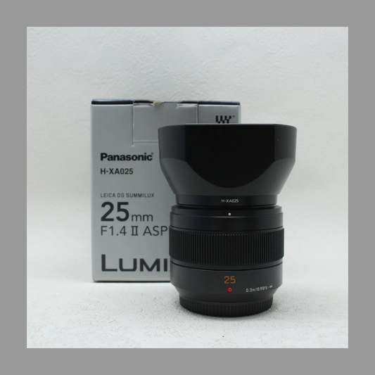 アウトレット品 Panasonic LEICA DG SUMMILUX 25mm F1.4 II ASPH. H-XA025