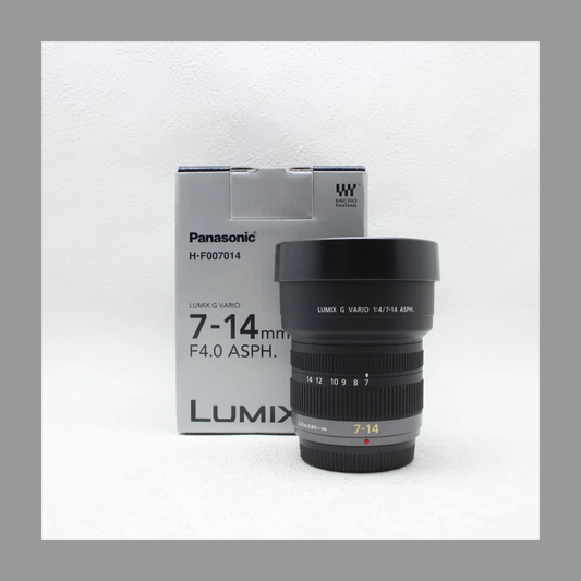 アウトレット品 Panasonic LUMIX G VARIO 7-14mm F4.0 ASPH. H-F007014