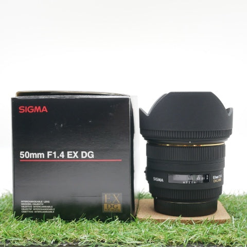中古品 SIGMA 50mm F1.4 EX DG HSM