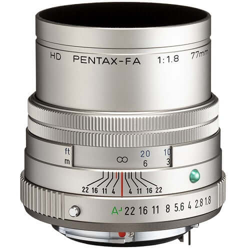 HD PENTAX-FA 77mm F1.8 Limited シルバー
