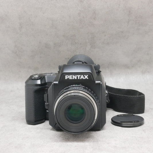 中古品 PENTAX645N + FA645 75mm F2.8