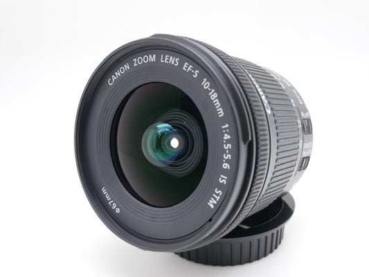 中古品 Canon EFS 10‐18mmF4.5-5.6 IS STM